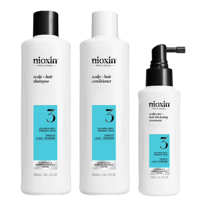 Nioxin Pro Clinical System 3 (Shampoo/Conditioner/Treatment)