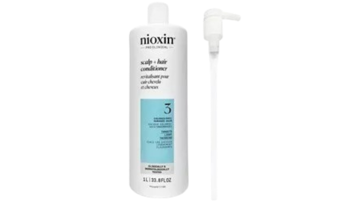 Nioxin System 3 Scalp + Hair Thickening Conditioner 33.8 oz With A Pump