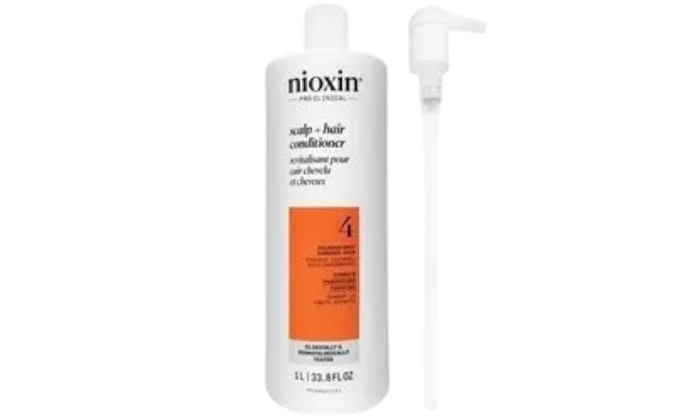Nioxin System 4 Scalp + Hair Thickening Conditioner 33.8 oz With A Pump