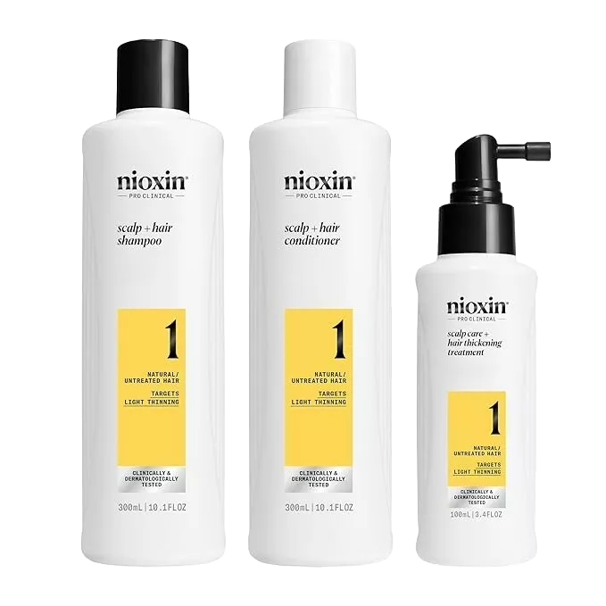 Nioxin Pro Clinical System 1 (Shampoo/Conditioner/Treatment)