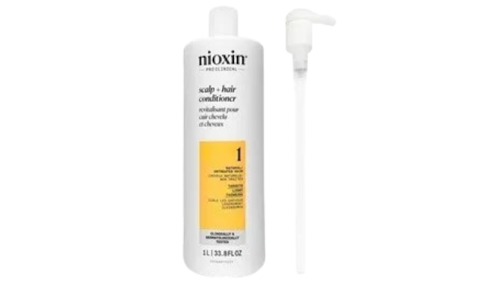 Nioxin System 1 Scalp + Hair Thickening Conditioner 33.8 oz With A Pump