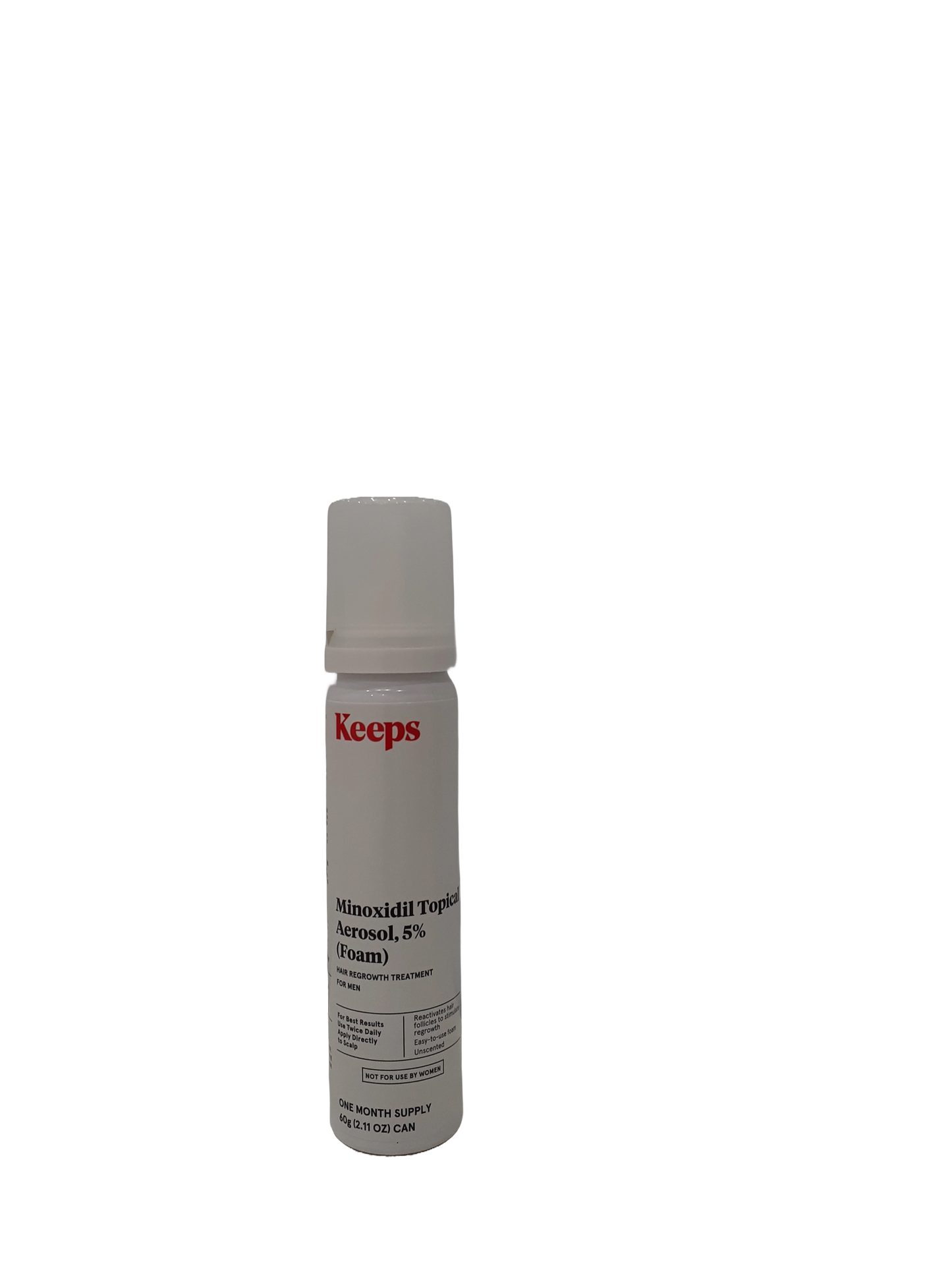 Keeps Minoxidil Topical Aerosol, 5% Foam 1 Month