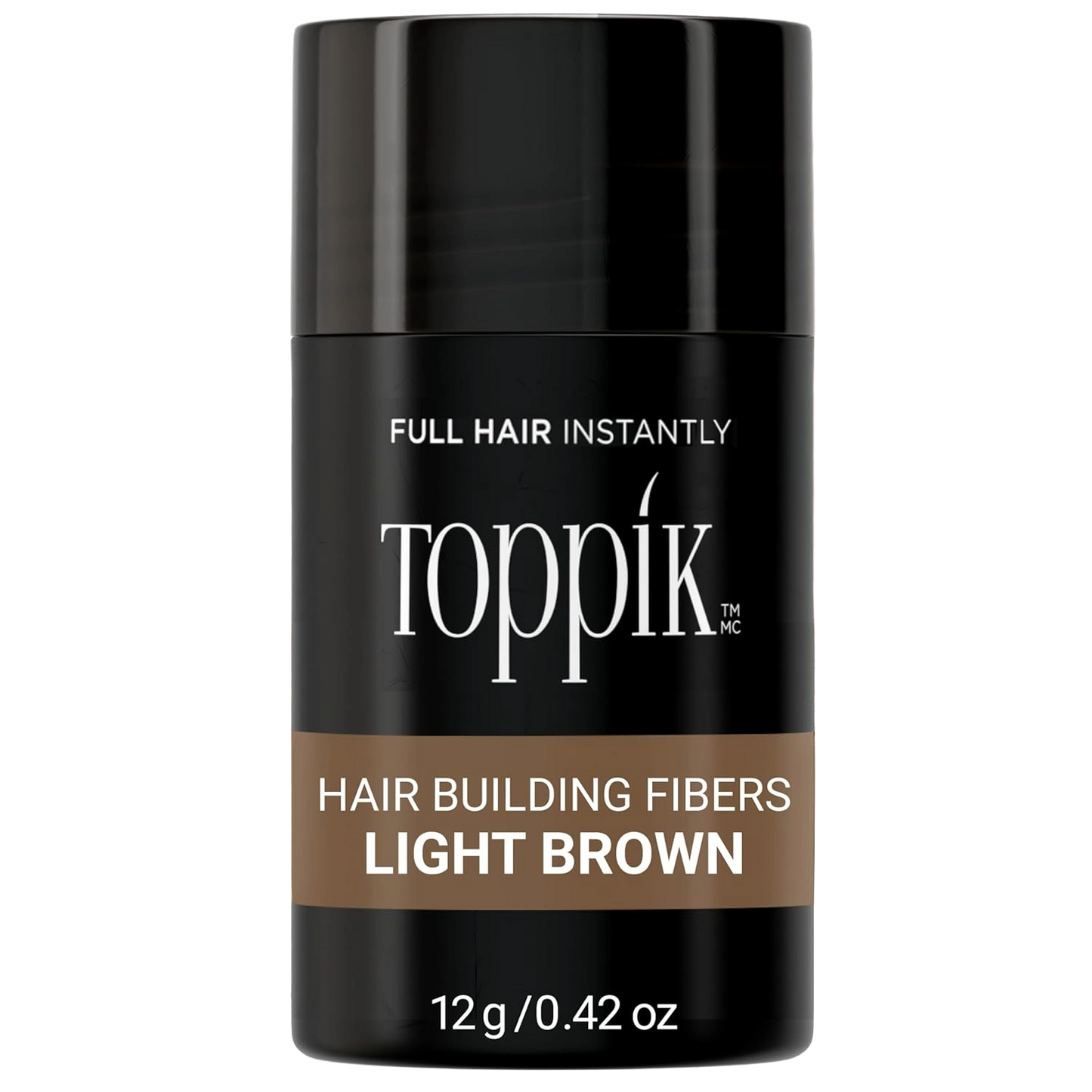 Toppik Hair Building Fibers – Light Brown 0.42 oz