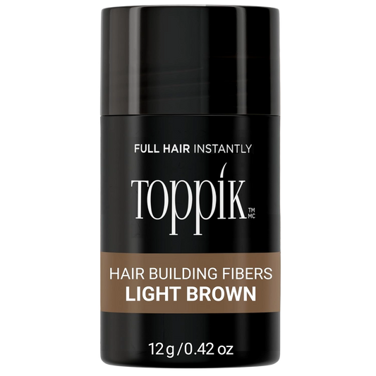 Toppik Hair Building Fibers – Light Brown 0.42 oz