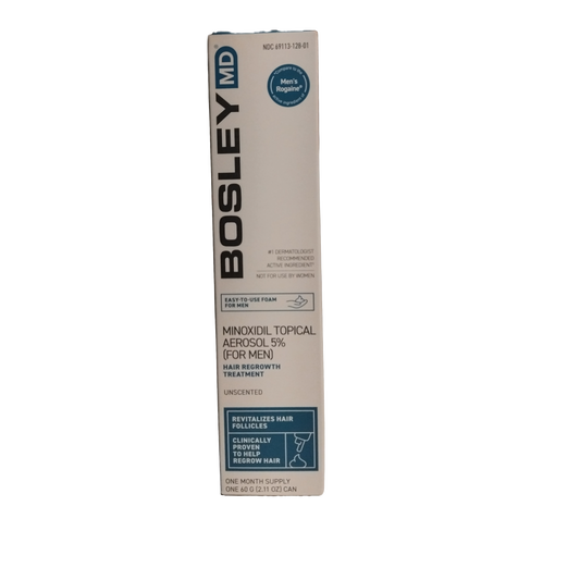 Bosley Minoxidl Topical Aerosol 5% For Men (1 Month Supply)