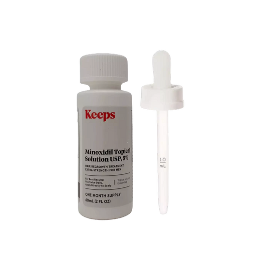 Keeps Minoxidil Topical Solution USP 5% 1 Month